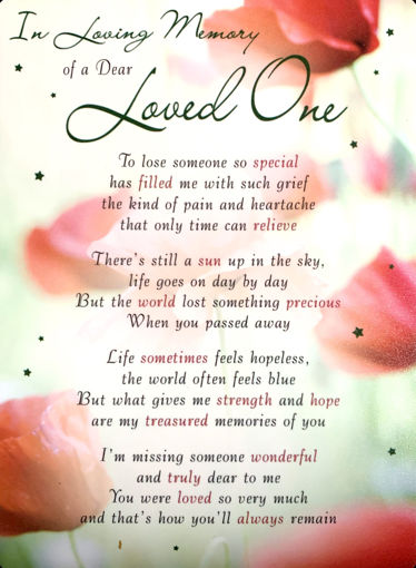 Picture of LOVING MEMORY - LOVED ONE